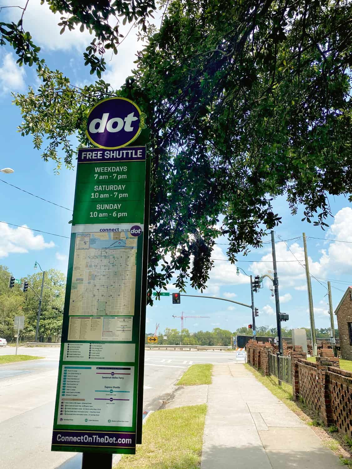 dot shuttle savannah