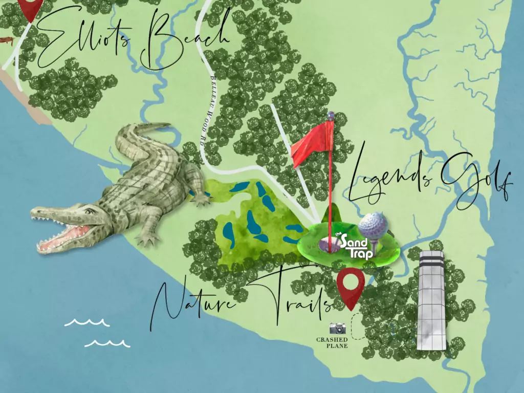 legends golf course parris island map