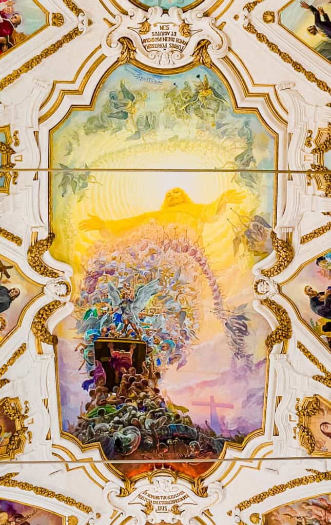 Church of Gesù of Casa Professa mural