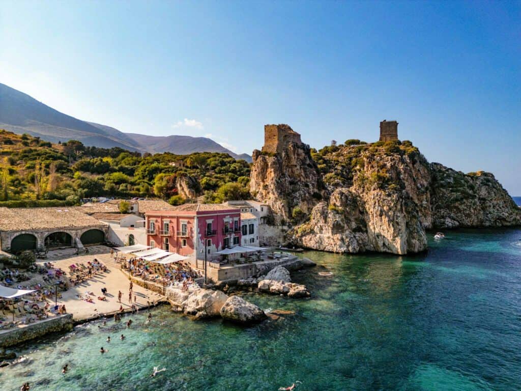scopello beach fishery