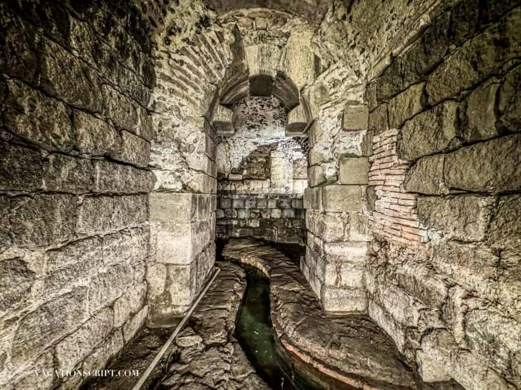 Things to see in Catania, Sicily is the Roman Bath under the Cathedral of Sant'Agata.