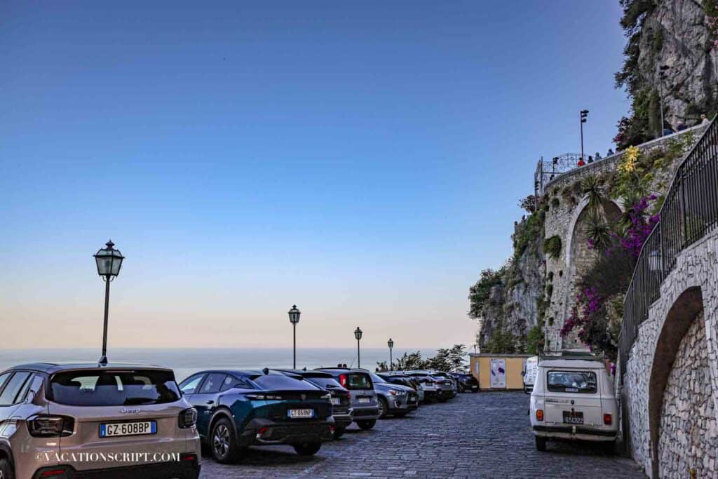 castlemola parking lot