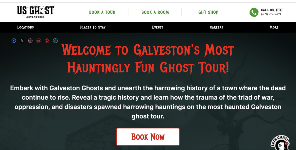 Haunted galveston tours